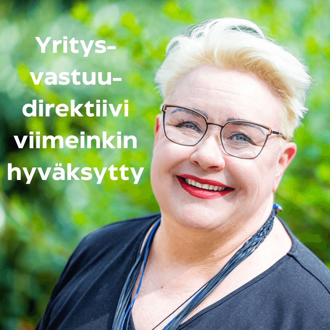Vihdoin ja viimein yritysvastuu